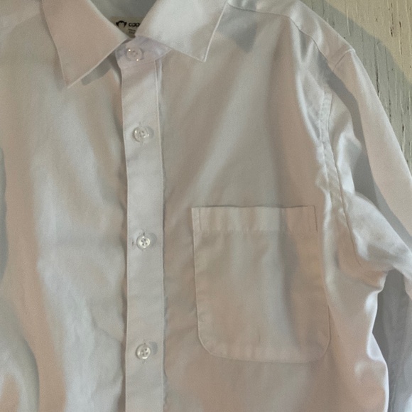 APPAMAN PREMIUM WHITE STANDARD BUTTON DOWN SHORT SZ: 14 - Picture 3 of 9